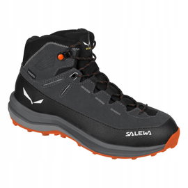 SALEWA Buty trekkingowe dziecięce Jr Mtn Trainer 2 Mid Ptx czarne 36