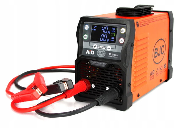PROSTOWNIK SPAWARKA INWERTOROWA 12v 24v ROZRUCH SPAWARKA 200A AiO 3W1 BJC