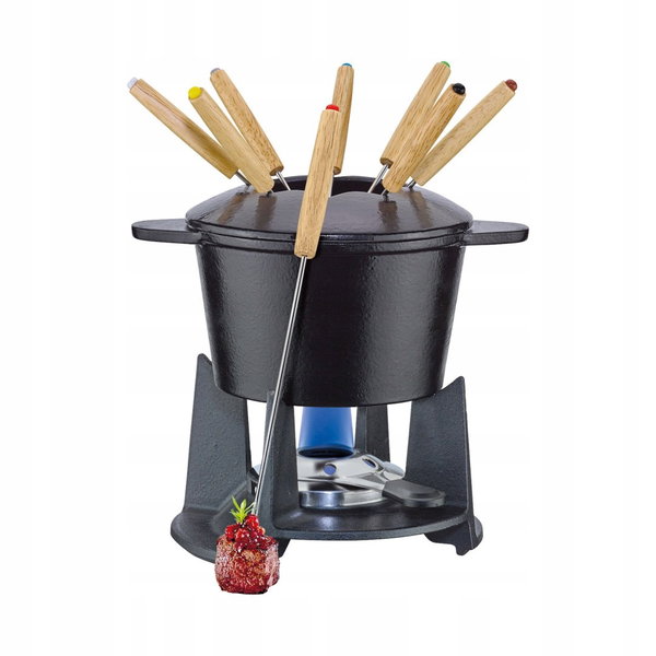 Zestaw do fondue dla 8 osób żeliwny Spring 1,5 l
