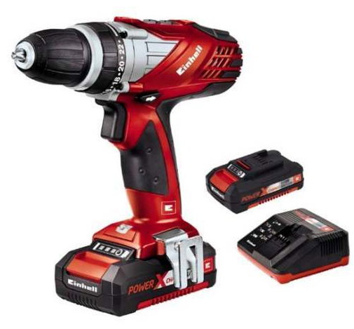 EINHELL WIERTARKO-WKRĘTARKA TE-CD 18/50 Li-i BL (2×2,0Ah)