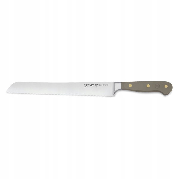 WUSTHOF CLASSIC COLOUR Nóż do chleba 23 cm. szary