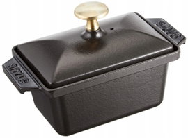 Staub Mała forma do pieczenia 15 cm, czarny FRANCJA