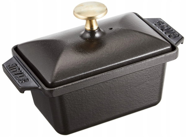 Staub Mała forma do pieczenia 15 cm, czarny FRANCJA