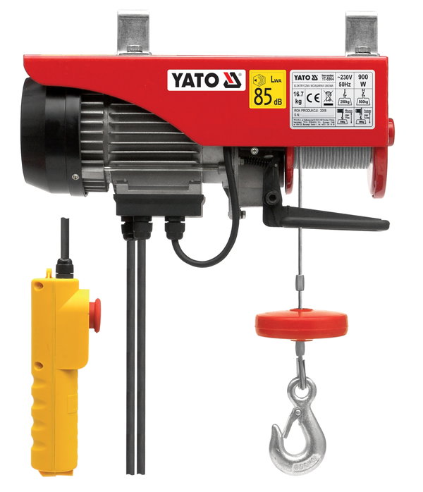 YATO ELEKTRYCZNY WCIĄGNIK LINOWY 900W 250/500KG