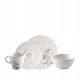 Zestaw śniadaniowy Myszka Minnie Manufacture Mickey Mouse Villeroy & Boch