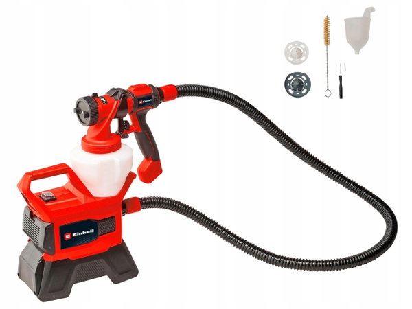 EINHELL AKUMULATOROWY PISTOLET DO MALOWANIA TE-SY 18/90 Li-Solo 18V DO FARB