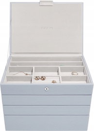 Pudełko na biżuterię 4 el. (lawendowe) Classic Stackers