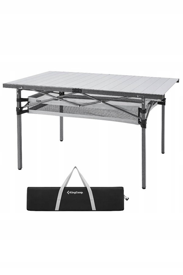 KING CAMP Stolik turystyczny GRANITE PLUS KC2142 szary