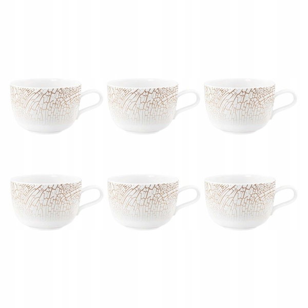 SELTMANN LIBERTY KRAKELEE Zestaw 6 filiżanek do kawy 380 ml