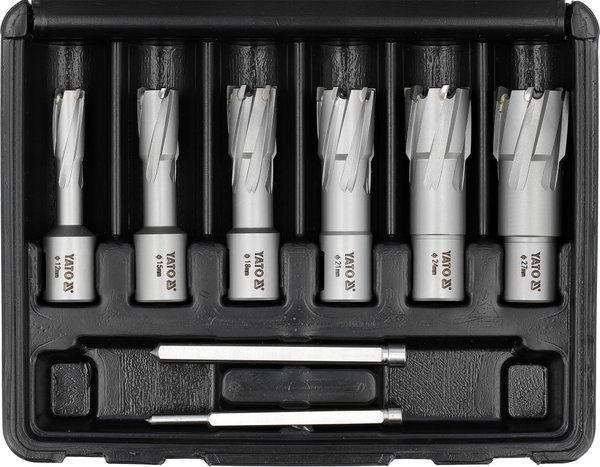 YATO ZESTAW WIERTEŁ TREPANACYJNYCH TCT 8SZT YT-43410