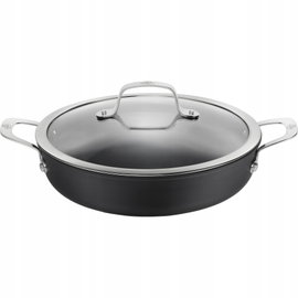 Ballarini Alba głęboka patelnia indukcyjna z 2 uchwytami 28 cm Keravis TI-X