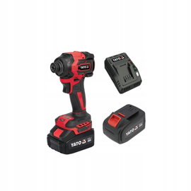 YATO ZAKRĘTARKA UDAROWA AKUMULATOROWA BEZSZCZOTKOWA 18V 4,0Ah 230NM 1/4''