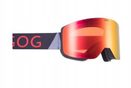 gog Gogle narciarskie Fury H610-2 czarno-pomarańczowe