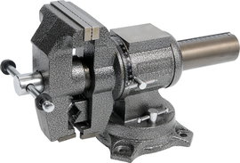 YATO IMADŁO ŚLUSARSKIE OBROTOWE MASZYNOWE 125mm ŻELIWNE CIĘŻKIE YT-6506