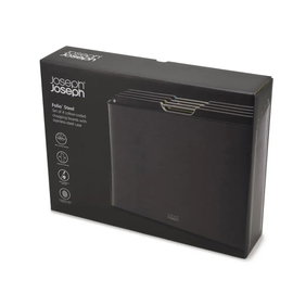 JOSEPH JOSEPH - Zestaw 4 desek do krojenia Folio Steel Carbon
