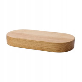 VERLO Deska dębowa owalna 500x290x40 mm