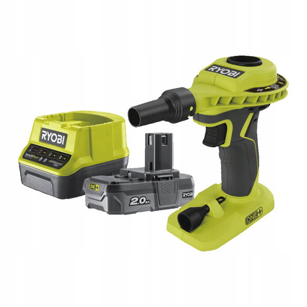 RYOBI AKUMULATOROWY KOMPRESOR POMPKA 18V ONE+ 212l/min 2Ah R18VI-120GL