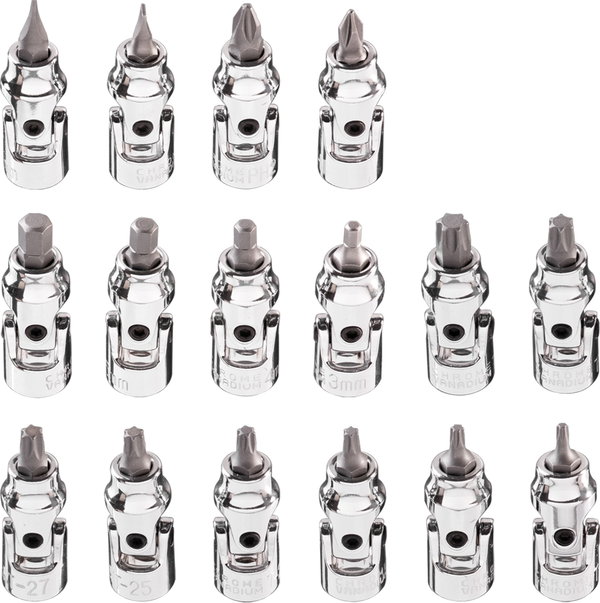 ZESTAW BITY NASADKI TORX HEX 49 SZTUK NEO 08-713