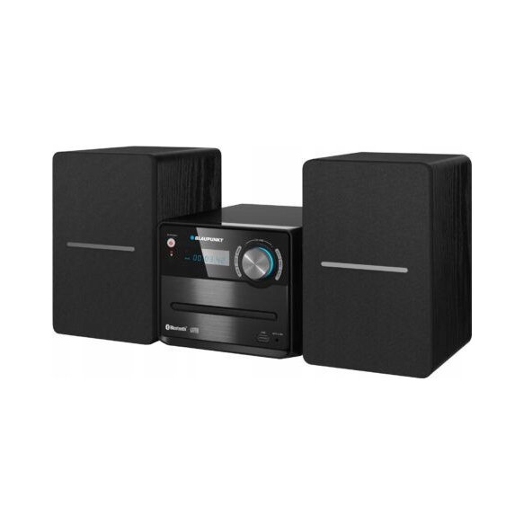 Mikrowieża Blaupunkt MS13BT FM/BT/CD/USB/AUX Pilot 30W Czarna