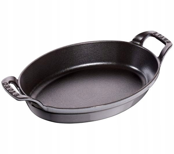 Staub Owalne naczynie 24x16 cm, szary