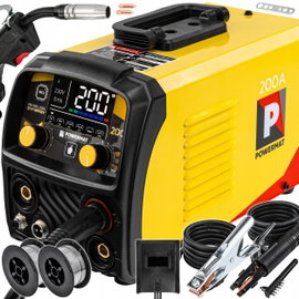 SPAWARKA INWERTOROWA MIGOMAT PÓŁAUTOMAT 200A MIG MAG MMA TIG LIFT SYNERGIA