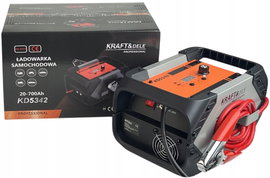 PROSTOWNIK ROZRUCH INWERTEROWY 20-700Ah 12/24V ŁADOWARKA SAMOCHODOWA 220A