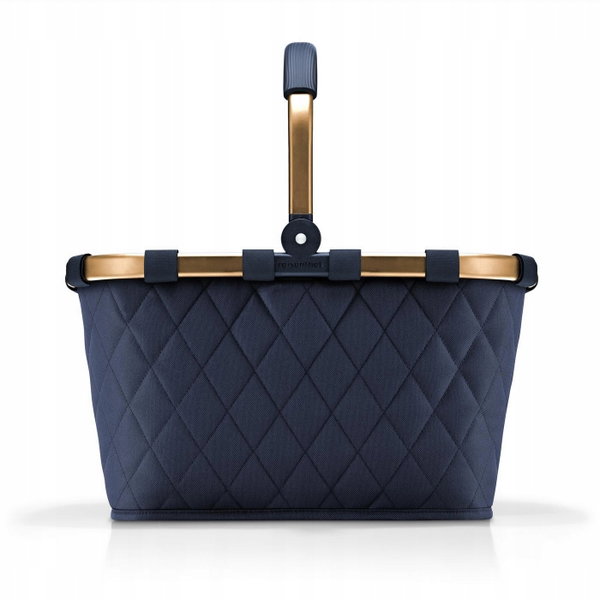 Koszyk na zakupy Rhombus Midnight Gold Carrybag Reisenthel