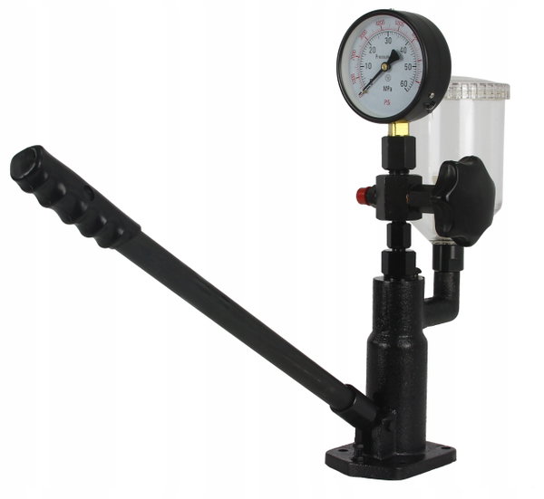 PRÓBNIK WTRYSKIWACZY MIERNIK TESTER DYSZ 600 BAR DIESEL MANOMETR ADAPTER
