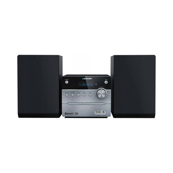 Mikrowieża Blaupunkt MS12BT FM/BT/CD/USB/AUX Bluetooth Pilot 30W Czarna