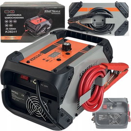 PROSTOWNIK ROZRUCH INWERTEROWY 20-500Ah 12/24V ŁADOWARKA SAMOCHODOWA 60A