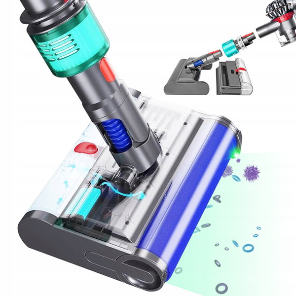 SZCZOTKA LED DO SIERŚCI I KURZU DO DYSON V7 V8 V10 V11 V15 OBROTOWA
