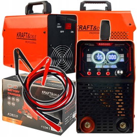PROSTOWNIK Z ROZRUCHEM 12/24V 50-800Ah 55A ROZRUCH 500A 180-240V 50/60Hz