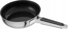 ZWILLING PURE Patelnia płytka 20 cm srebrna z powłoką Ceraforce