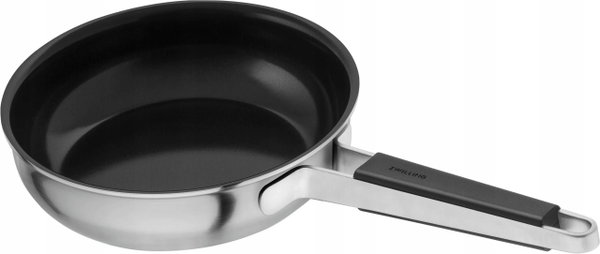 ZWILLING PURE Patelnia płytka 20 cm srebrna z powłoką Ceraforce