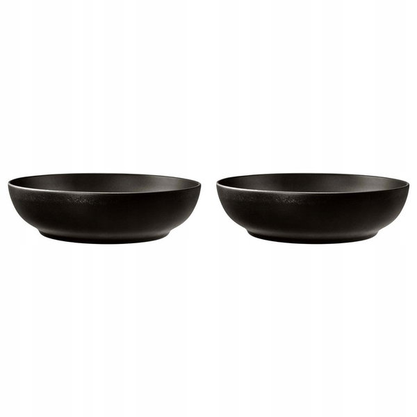SELTMANN LIBERTY VELVET BLACK Zestaw 2 misek 25 cm