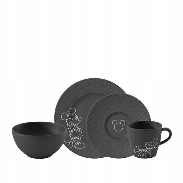 Zestaw śniadaniowy Myszka Miki Manufacture Rock Mickey Mouse Villeroy&Boch