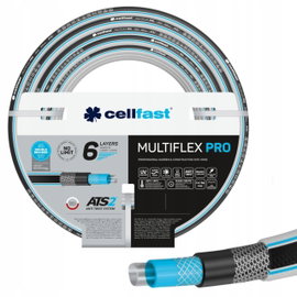 ZESTAW MULTIFLEX PRO STOJAK +WĄŻ OGRODOWY 6-W 1/2" 30M +ZRASZACZ 3xZŁĄCZKA