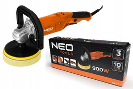 NEO POLERKA SAMOCHODOWA MIMOŚRODOWA 900W 150mm REGULACJA OBROTÓW 600-3000
