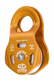 CLIMBING TECHNOLOGY Bloczek wspinaczkowy Orbiter S złoty