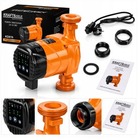 POMPA OBIEGOWA 55L/MIN 230V 25-4/180 ELEKTRONICZNA LCD DO INSTALACJI CO