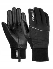 Rękawice do narciarstwa biegowego Reusch Roald stormbloxx-black-silver 9