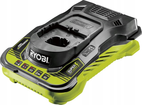 RYOBI SZYBKA ŁADOWARKA DO AKUMLATORÓW DO NARZĘDZI Z SYSTEMEM ONE+ RC18150