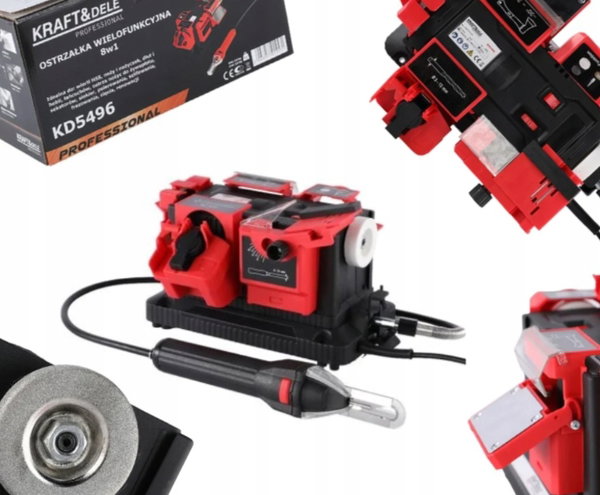 UNIWERSALNA OSTRZAŁKA WIELOFUNKCYJNA 8w1 220W KRAFT&DELE KD5496