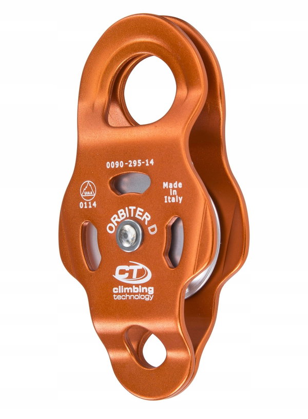 CLIMBING TECHNOLOGY Bloczek wspinaczkowy Orbiter D pomarańczowy