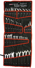 KLUCZE PŁASKO OCZKOWE 6-32 TORX TYP C GIĘTE ZESTAW KLUCZY 47sz NASADOWE
