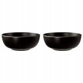 SELTMANN LIBERTY VELVET BLACK Zestaw 2 misek 20 cm