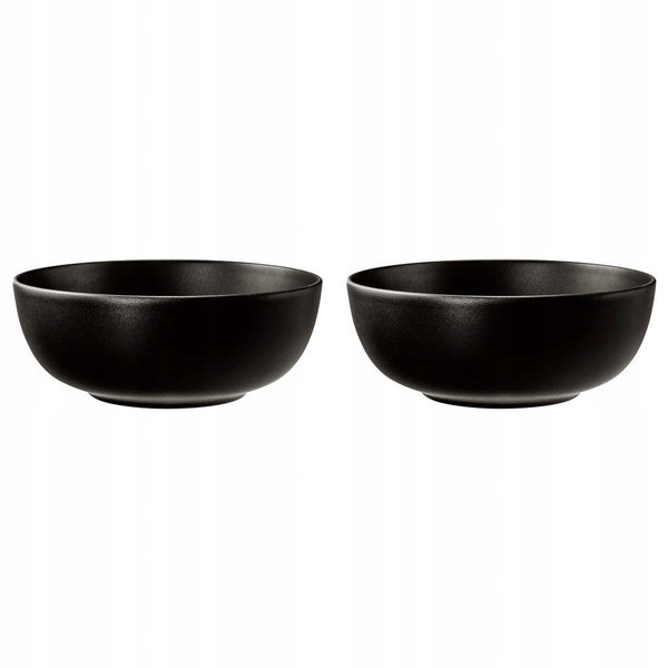 SELTMANN LIBERTY VELVET BLACK Zestaw 2 misek 20 cm