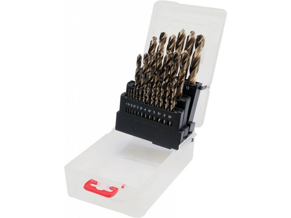YATO WIERTŁA DO METALU CO-HSS 25 szt 1-13MM
