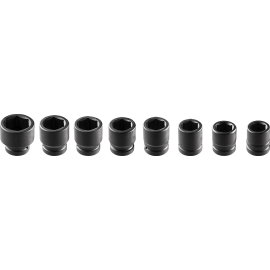 NEO ZESTAW NASADEK NASADKI UDAROWE 3/4 26-38 MM 8 SZT ZE STALI CRV 12-115