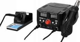 YATO YT-82458 2w1 STACJA LUTOWNICZA + STACJA HOT AIR Z PODWÓJNYM wyśw. LED